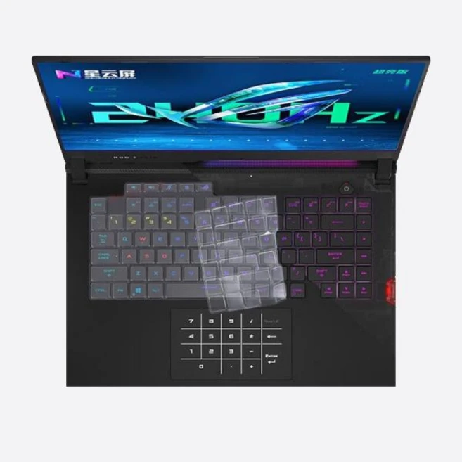 TPU 노트북 키보드 커버 스킨 ASUS ROG Strix G16 G614JZ G614JU G614 G614J JZ / Asus SCAR 16 G634JZ G634JY, 한개옵션1, [06] TPU, 06 TPU