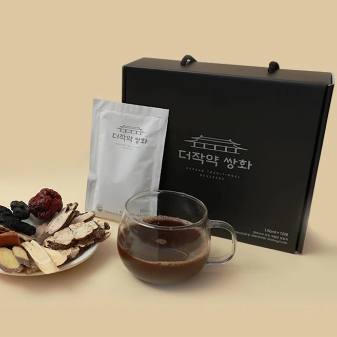 더작약 쌍화 - 쌍화탕 전문 한약사가 개발한 쌍화차 건강 선물세트 감기 몸살, 100ml, 10개입, 3박스