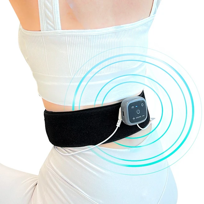 아나파 미세전류 저주파 허리 마사지기 안마기 보호대, FREE