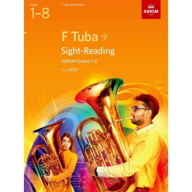 2023년부터 ABRSM 1 8등급 F Tuba를 위한 시력 판독