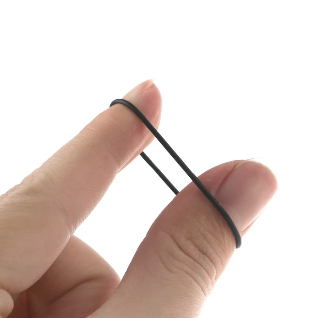 20Pcs 레코더 고무벨트 1.5mm 원형 카세트 레코더 수리 정비 벨트 오디오 비디오 액세서리, 20개 1.5mm