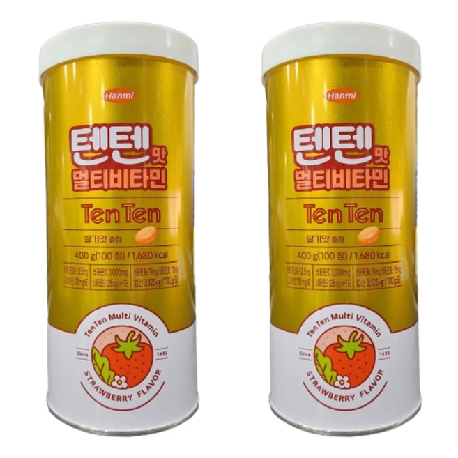 한미 텐텐맛 멀티비타민 100정, 1개, 200정