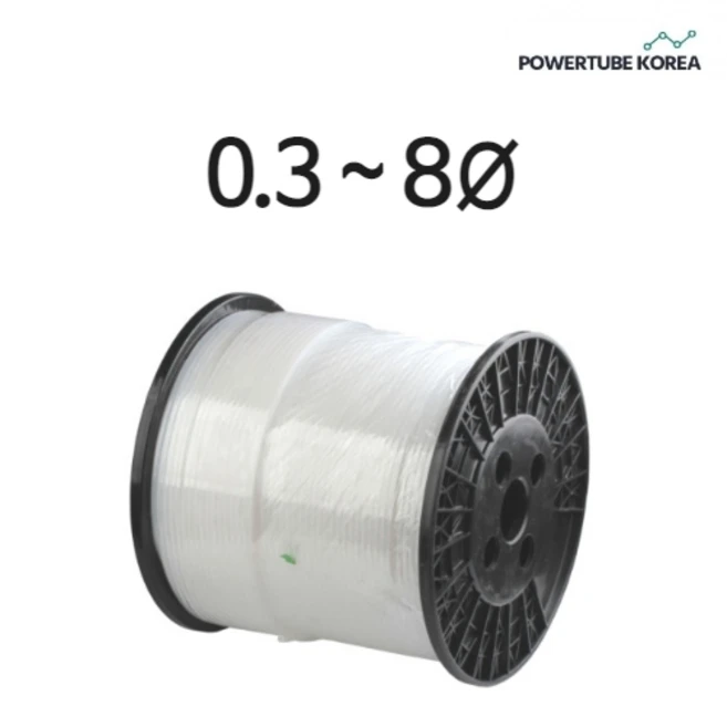 파워튜브코리아 테프론튜브 대용량, 0.3x0.8 (1000M), 1개