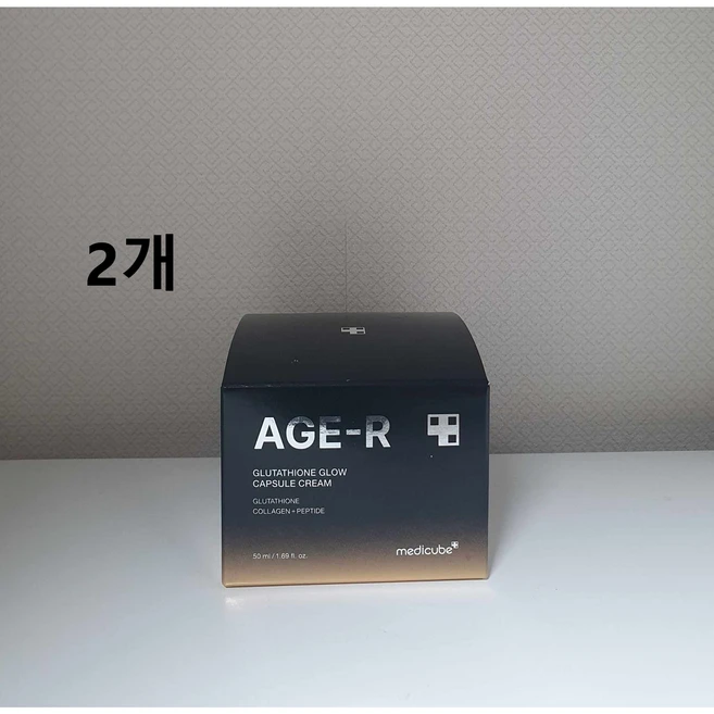 메디큐브 에이지알 글루타치온 글로우 캡슐 크림, 2개, 50ml