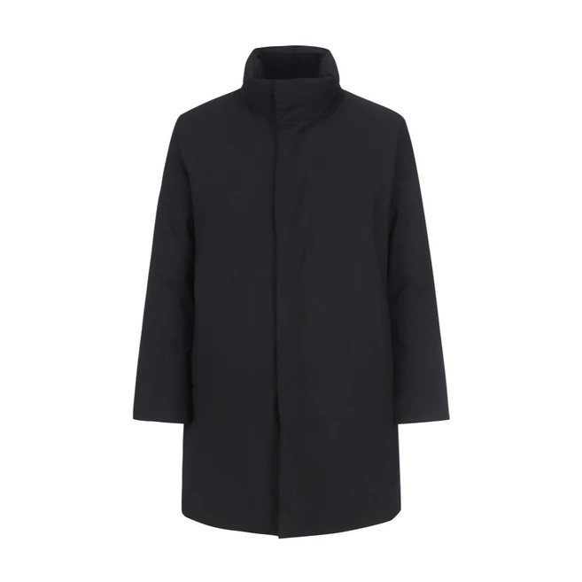 지오지아 깃털처럼가벼운구스다운코트 구스다운 차이나 카라 BK