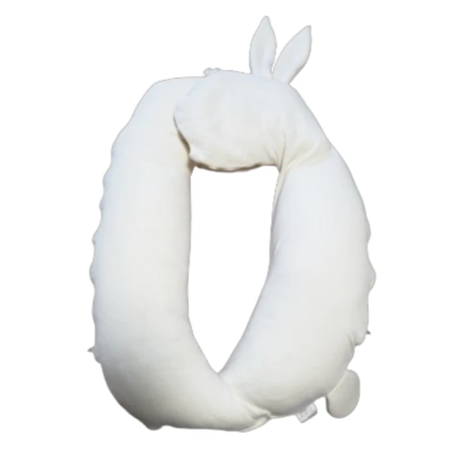 라라스 두상 옆잠 신생아 아기 모로반사 베개 뱀부매쉬커버