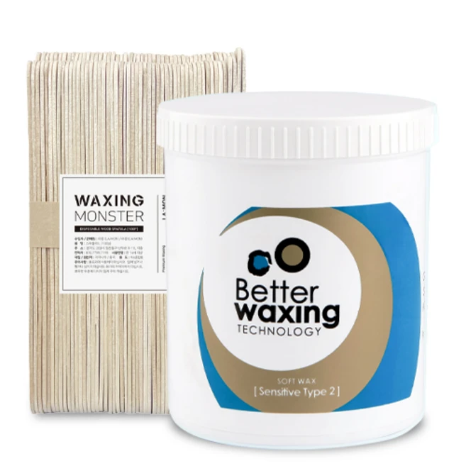 베럴왁싱 민감피부용 골드 소프트 아줄렌 왁싱키트, 500ml, 1개