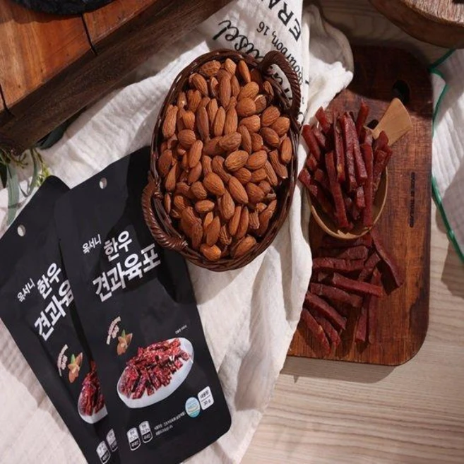 옥서니 한우견과 30g 육포 10팩, 10개