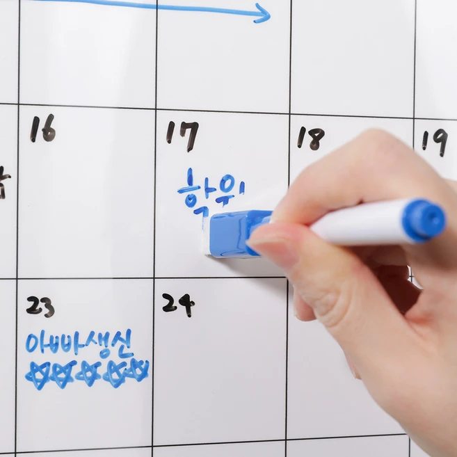 스브링 만사오케이 자석 냉장고메모보드