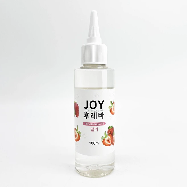 조이라이프 조이후레바 100ml 식품첨가물 슬라임향료 슬라임향 재료 향료 액상, 딸기 100ml