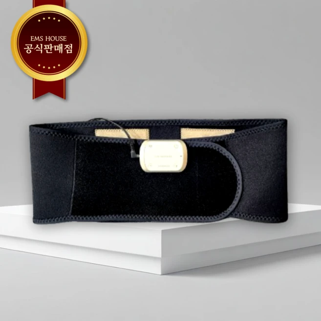 그린푸시 천월 허리 마사지기 EMS 저주파 안마기 복부 허리전용마사지기, M