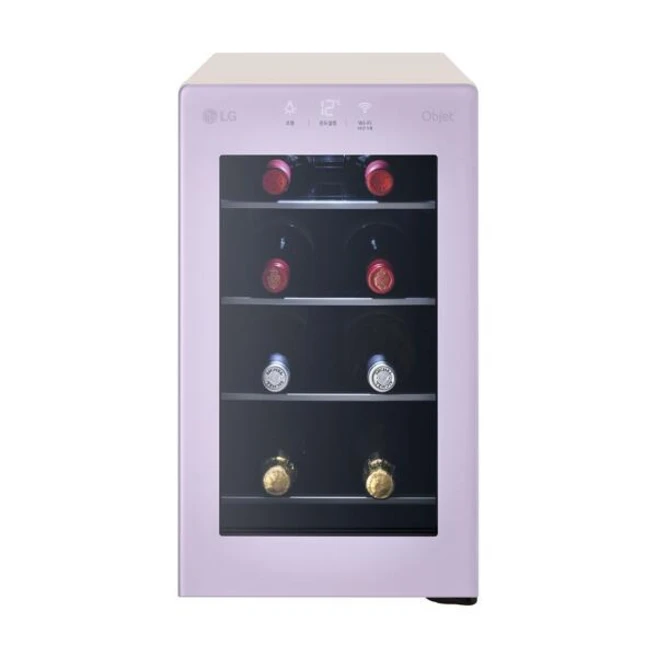 LG 디오스 오브제 와인셀러 미니 크림라벤더 W0082GLE, 라벤더