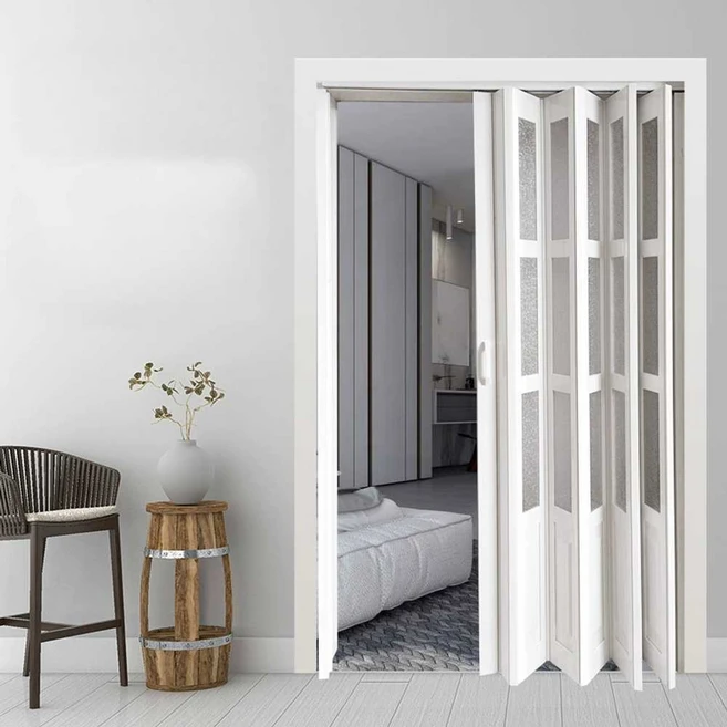 중문셀프시공 맞춤제작 도어 접이식 스윙도어 칸막이, 스타일 16, 1개