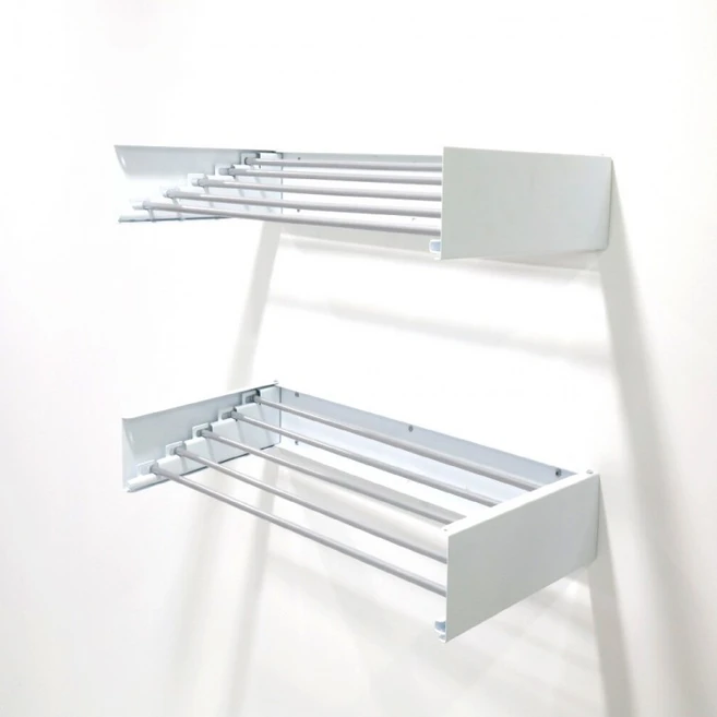 슬림 벽부착 접이식 빨래건조대, 1개, 상세페이지 참조