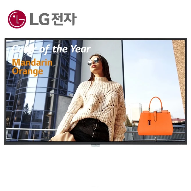 LG전자 98인치 248cm UHD 4K 사이니지 대형 모니터 TV 100인치급 98UH5F 강의용 매장용 교회 강당 사무실, 방문설치, 벽걸이형