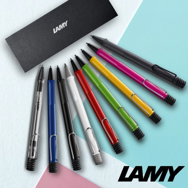 LAMY 라미 볼펜 사파리, 핑크, 1개
