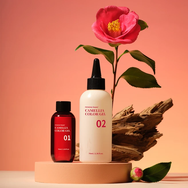 메르센보떼 동백 염색약 140ml, 3개, 밀크브라운