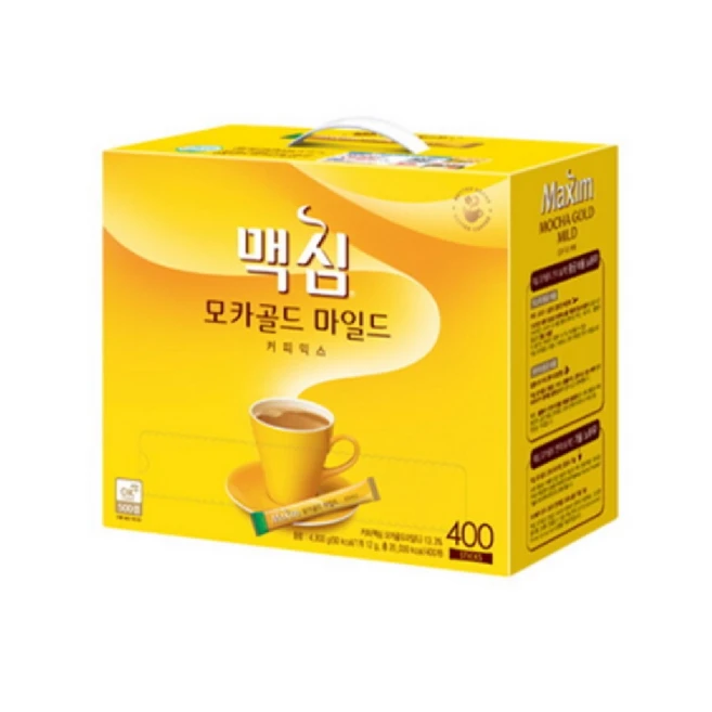 [맥심] [동서식품] 모카골드 400T, 12g, 1개입, 400개