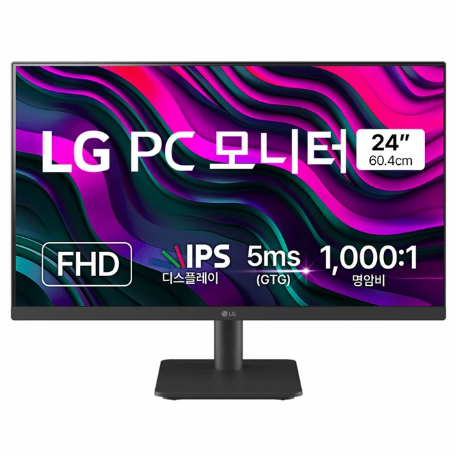 LG전자 FHD PC 모니터, 60.4cm, 24MS500