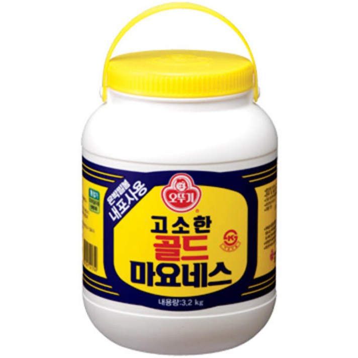 오뚜기 고소한 골드마요네즈 통, 3.2kg, 1개