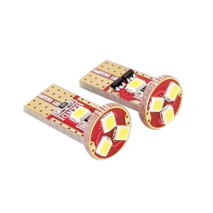반디 10T 와이드 벌브 차량용 LED 실내등, 혼합 색상, 2개입