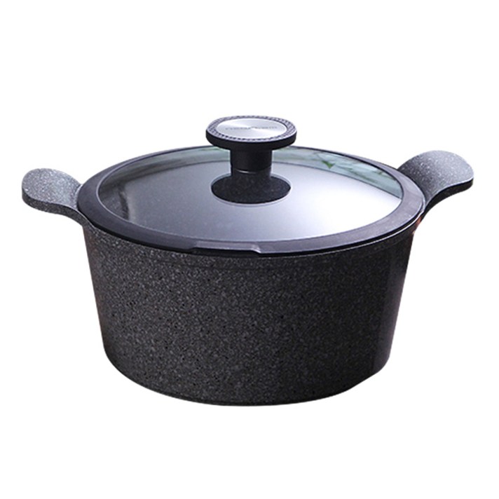 네오플램 엑스트리마 블랙리드 뽀떼 24양수 냄비, 폭 240mm x 장 328mm x 높이 120mm, 혼합색상