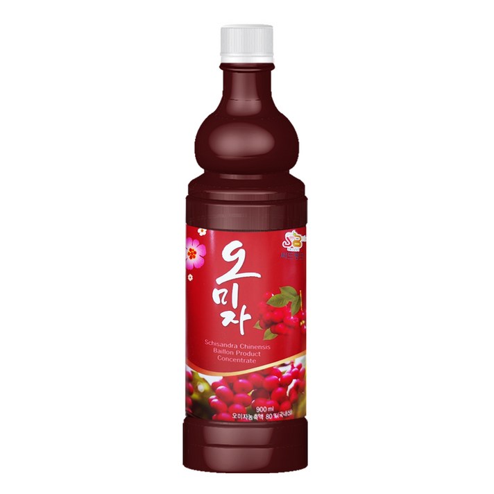 건강스토리 오미자 엑기스, 900ml, 1개