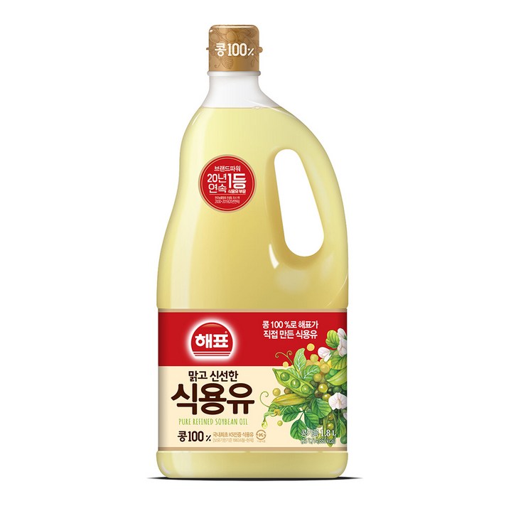 해표 식용유, 1.8L, 1개
