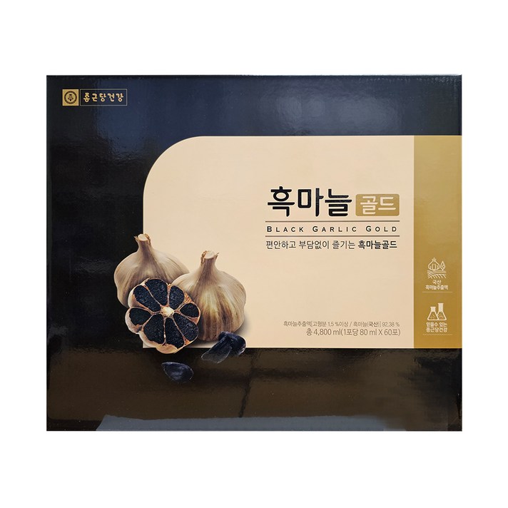 종근당건강 흑마늘골드, 4800ml, 1개