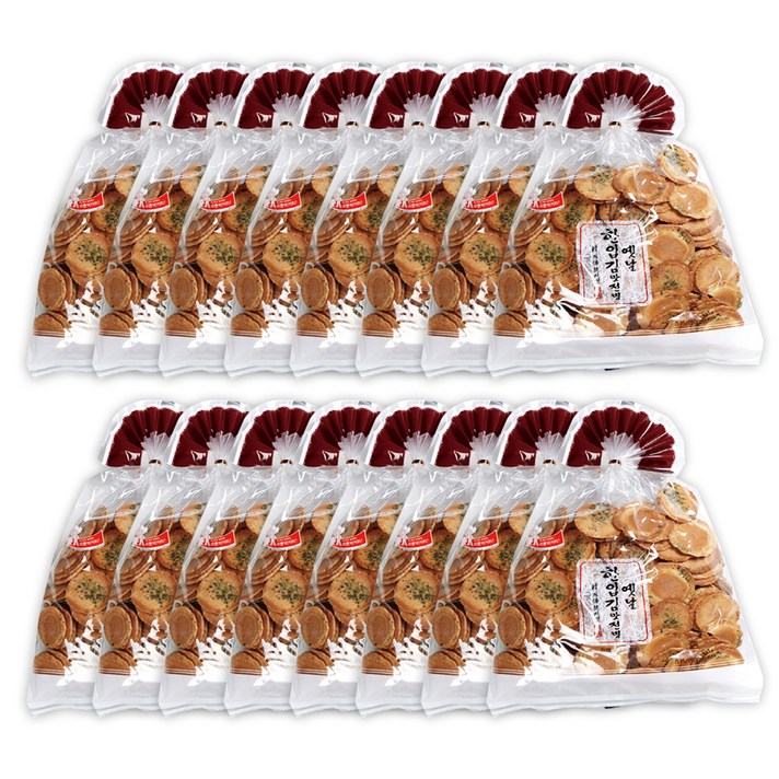 독고탁과자 옛날한입김맛전병, 250g, 16개입