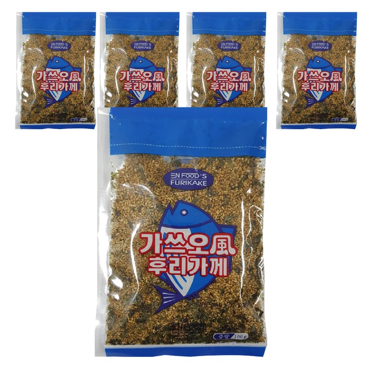 이엔 가스오풍 후리가케, 100g, 5개