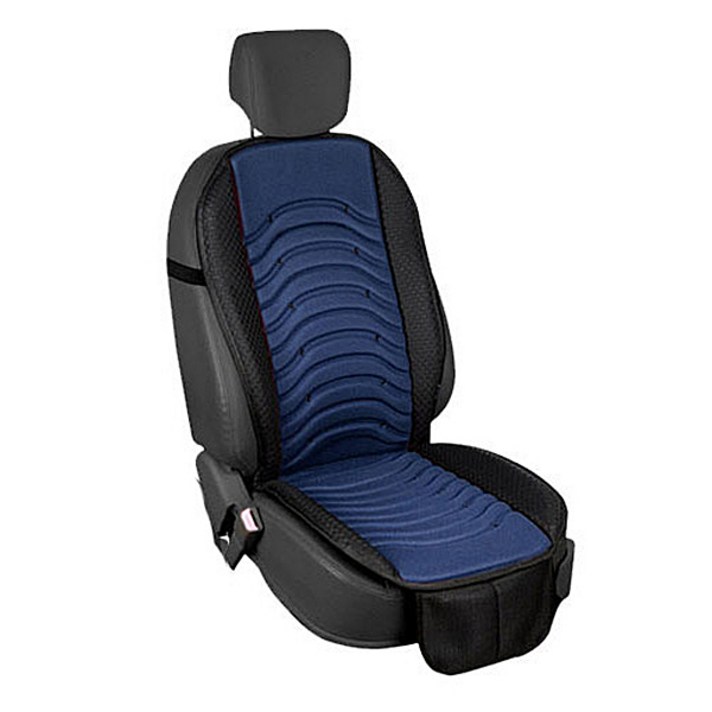지티글로벌 3D 쿨링버킷시트 12V 전차종, Navy, 1개