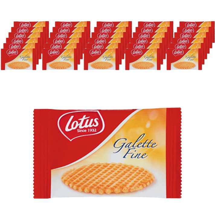 로투스 와플 갈레뜨 과자 50p, 240g, 1개