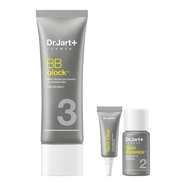 닥터자르트 포맨 비비블록 크림 50ml + 스팟 클리어 3ml + 스킨 에센스 20ml, 1세트