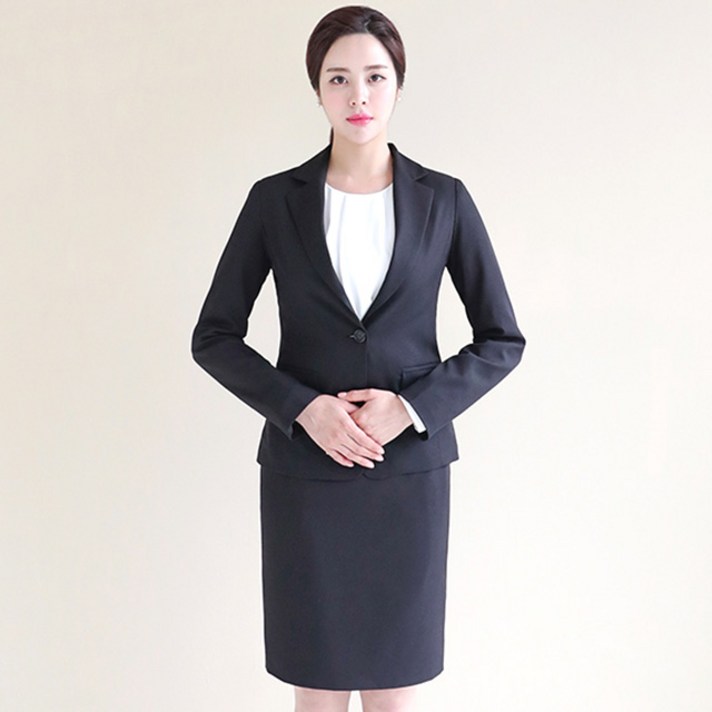 더웨이나인 여성용 면접 정장 자켓