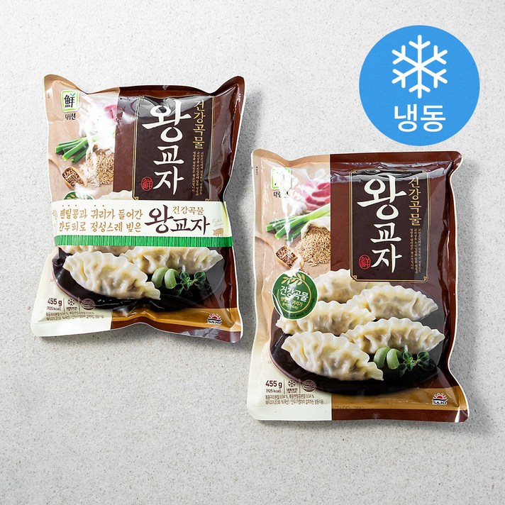 대림선 왕교자 (냉동), 455g, 2개
