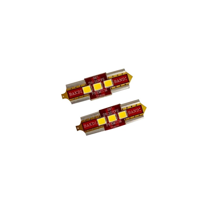 반디엘이디 싼타페 DM 화장 거울등 31mm, 화이트, 2개