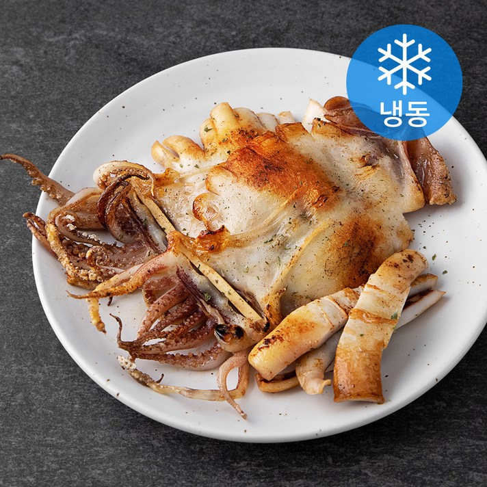 해선생 구룡포건조 반건오징어 5미 원양산 (냉동), 450g, 1개