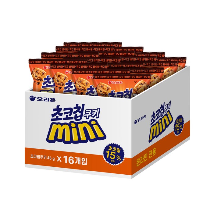 초코칩쿠키 초코칩 쿠키 미니 16p, 720g, 1개