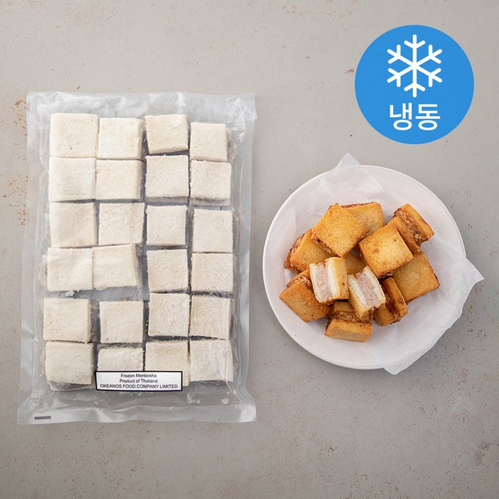 바삭바삭 멘보샤 튀김 (냉동), 600g, 1개