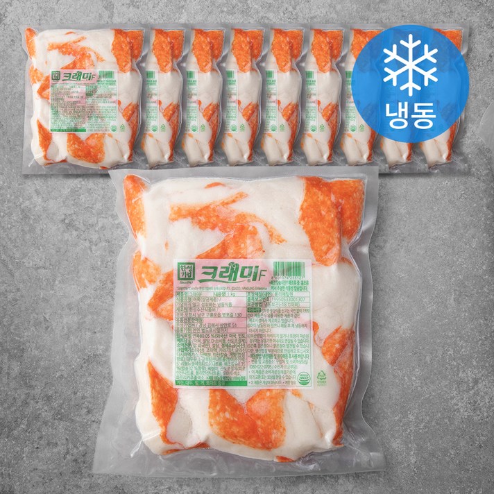 한성기업 크래미F (냉동), 1kg, 10개