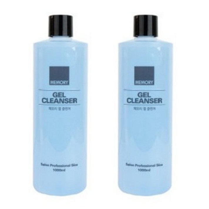 메모리 젤 클렌저, 1000ml, 2개