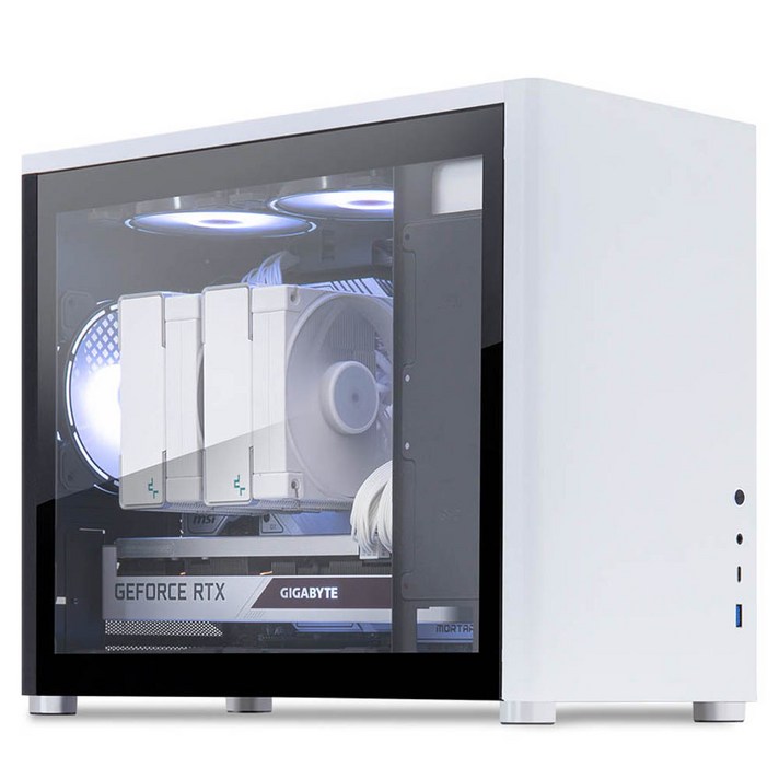 한성컴퓨터 데스크탑 화이트 TFG MX4i600X (i5-13600K WIN미포함 NVMe 500GB DDR5 16GB), Free DOS, 16GB