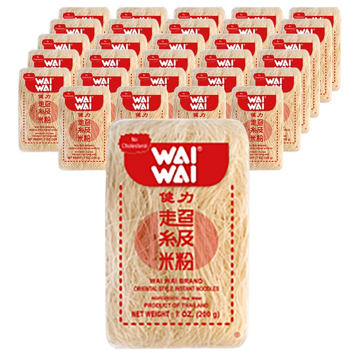 와이와이 쌀국수, 200g, 30개