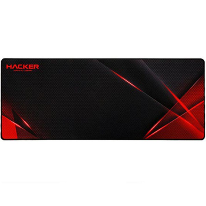 앱코 HACKER 레드 카본 게이밍 장패드, 혼합색상, 1개