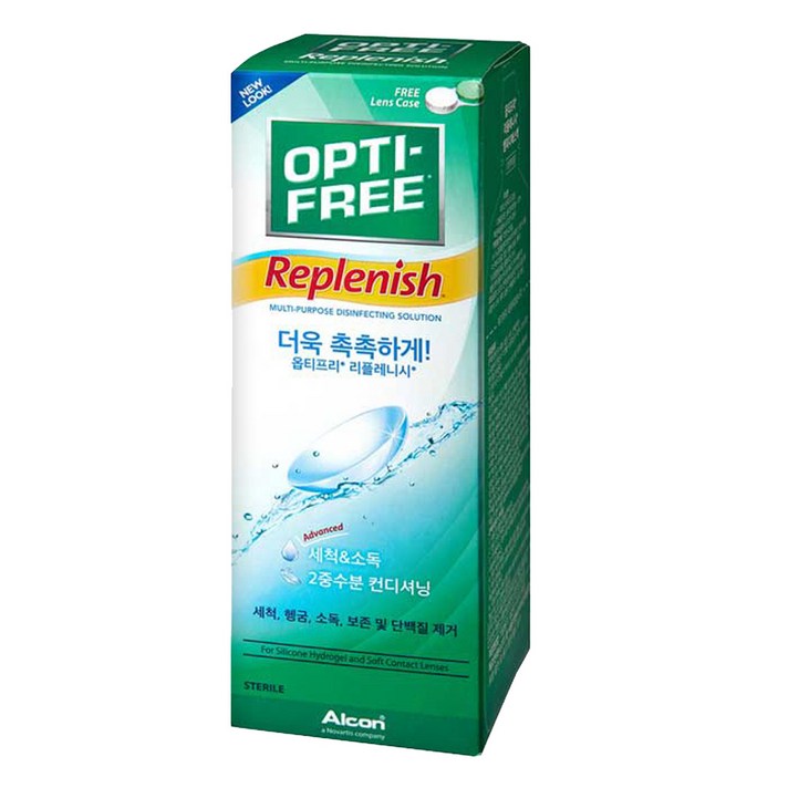옵티프리 리플레니시 렌즈관리액, 420ml, 1개