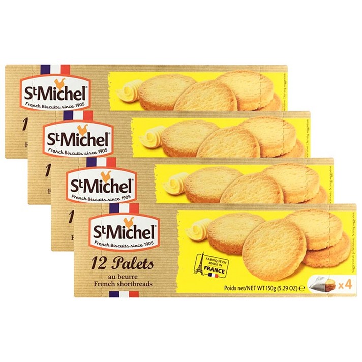 생미쉘 빨레뜨 비스킷, 150g, 4개