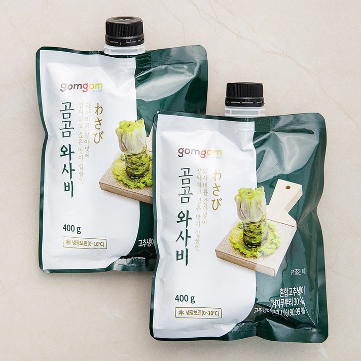 곰곰 와사비(냉장), 400g, 2개