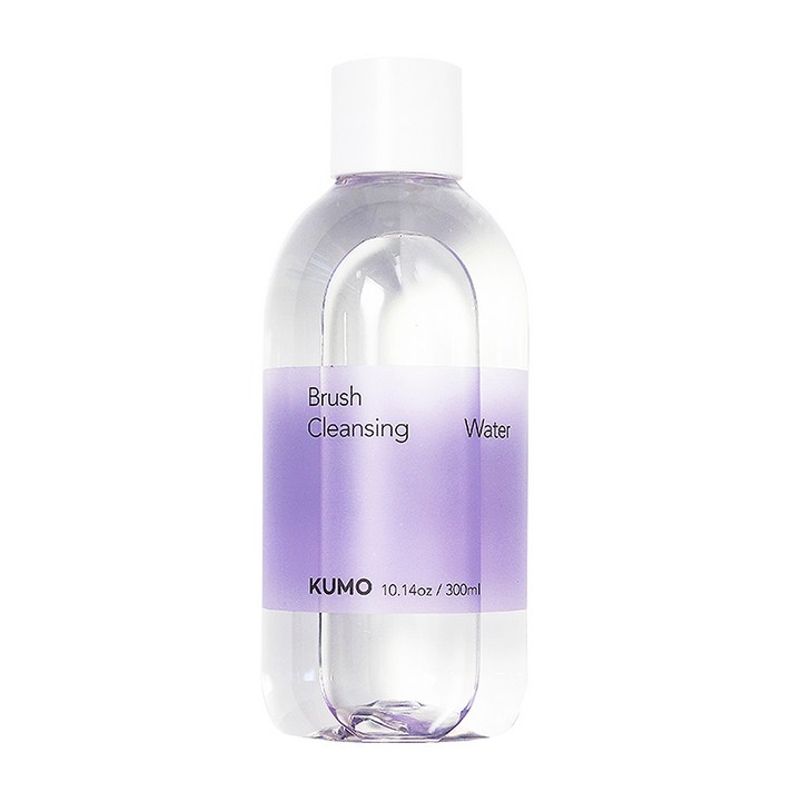 쿠모 원스텝 브러쉬 클렌징 워터, 300ml, 1개