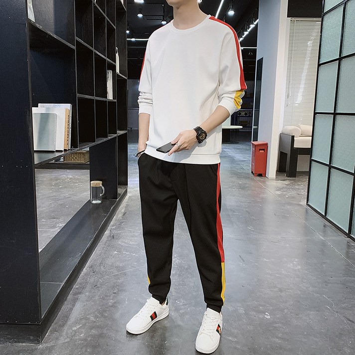 마켓A 남성용 라이트 트레이닝복 세트
